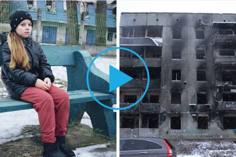 Vojna v Ukrajini je porušila izobraževanje več kot pet milijonov otrok. Odrekla jim je občutek strukture, varnosti, normalnosti in upanja, ki ga nudi šola. Doma so otroci kljub nizkim temperaturam pogosto brez elektrike ali ogrevanja.